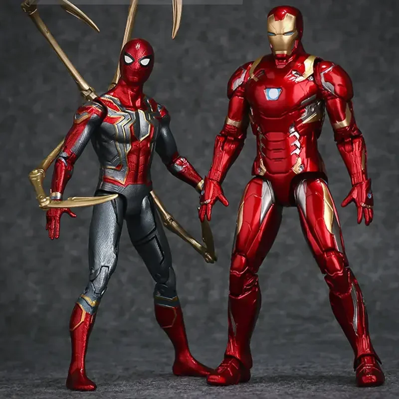 Disney Marvel 'S Originele Iron Man Kinderen Speelgoed Geschenkdoos Beweegbare Pop Ijzeren Man Mark Avengers Tony Grimmige Legende Speelgoedpop Model