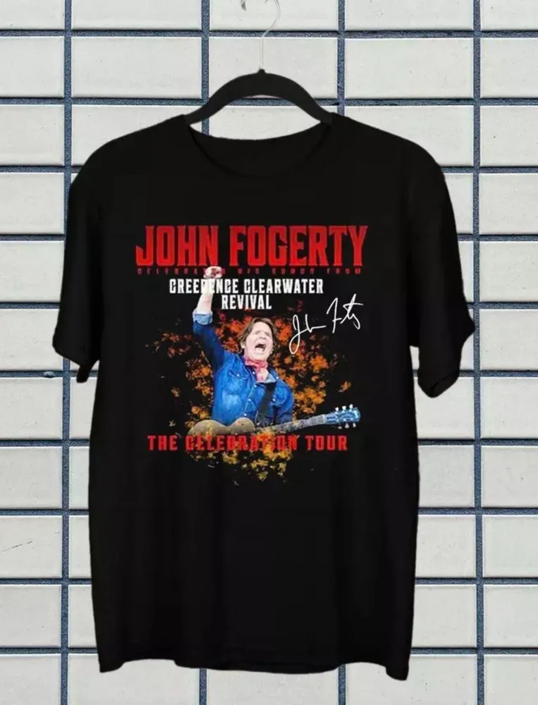 Футболка John Fogerty Creedence Clearwater Revival 2024 Tour от S до 5XL