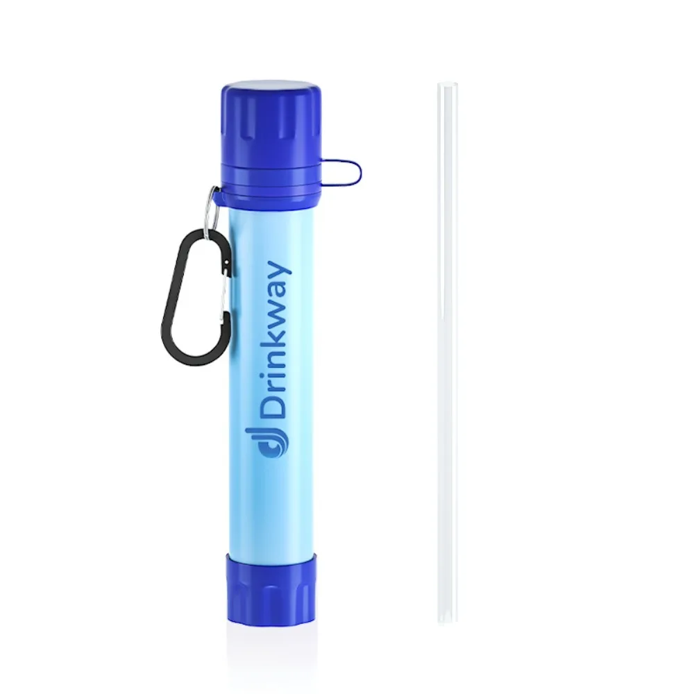 Water Purification Equipment Outdoor Cross-Border Camping Survival Portable Direct Drink Filter 1500L Straw Water Purifier