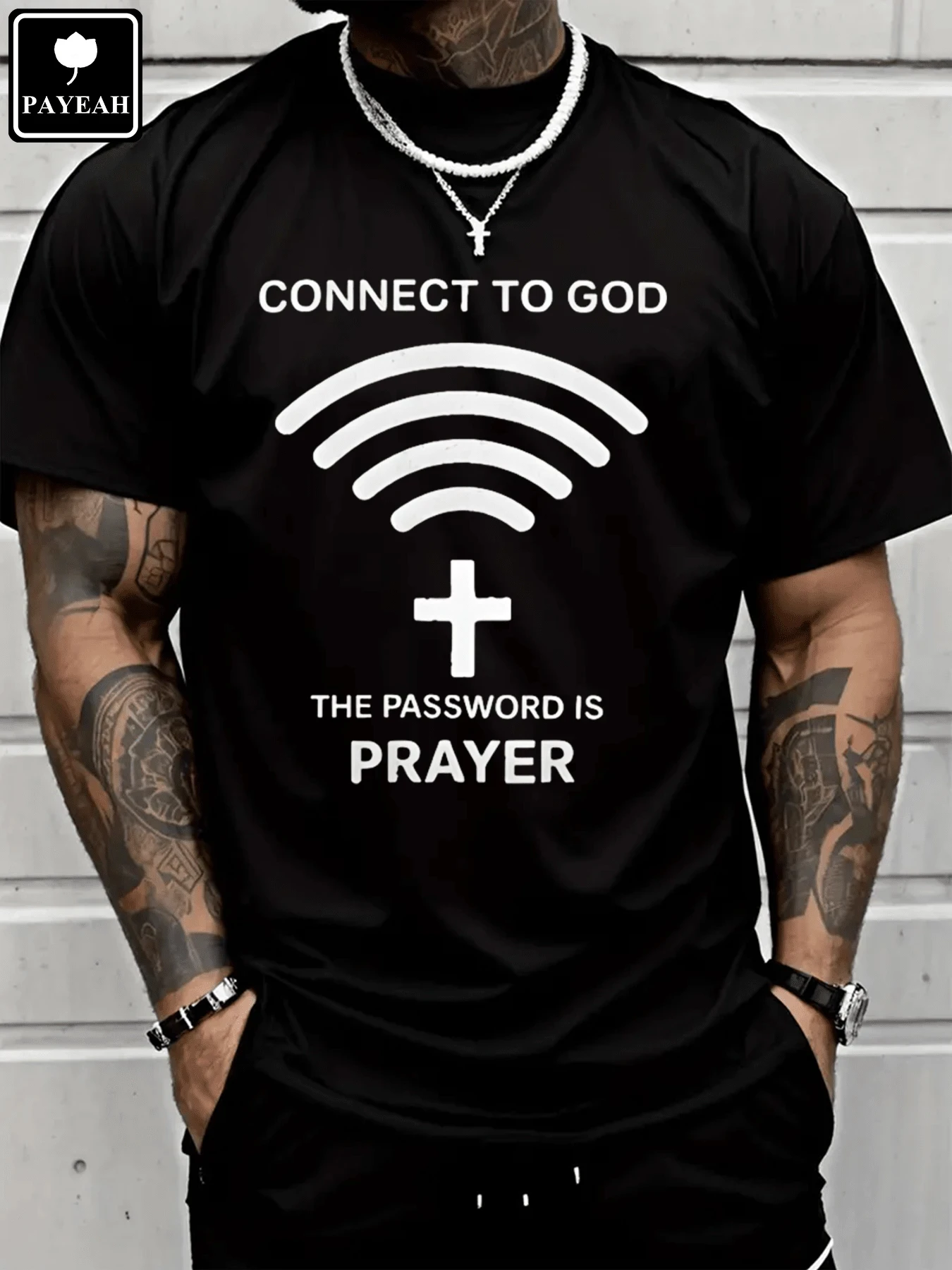 

Faith Can Move Mountains Matthew 1720 Black White Grey Navy Red Tshirt Mountain Landscape Print Payeah Brand Unisex Cotton