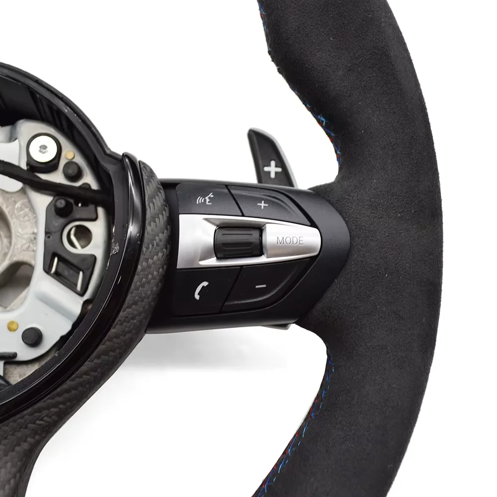 

Для BMW F30 F10 F20 F22/23/44/F32/F33/36 алькантара кожа углеродное волокно многофункциональный руль в сборе