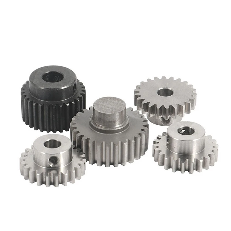 Precision CNC Machining Services M1 M2 M3 M4 Carbon Steel Spur Gear Pom Gear Straight Tooth Gear