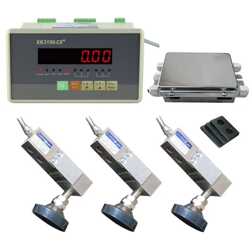 H8c 1000kg H8C Load Cells and Weighing Kits Kit with Junction Box C8+ Control Indicator