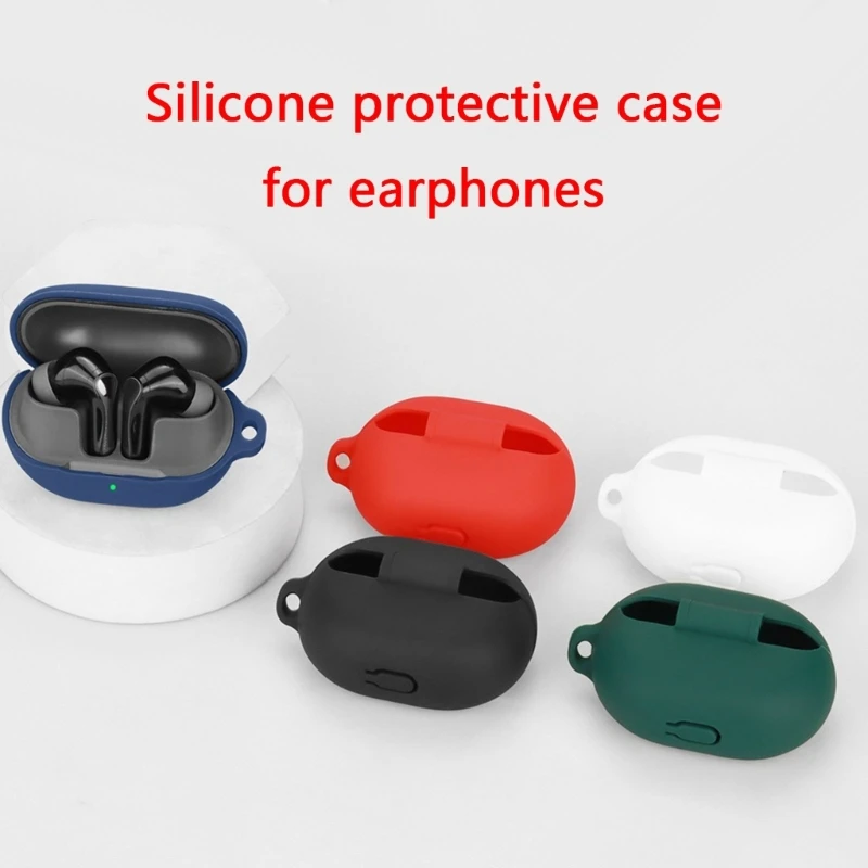 Funda protectora Flexible para auriculares inalámbricos SoundPEATS Air5 Pro, funda protectora de silicona a prueba de golpes y polvo