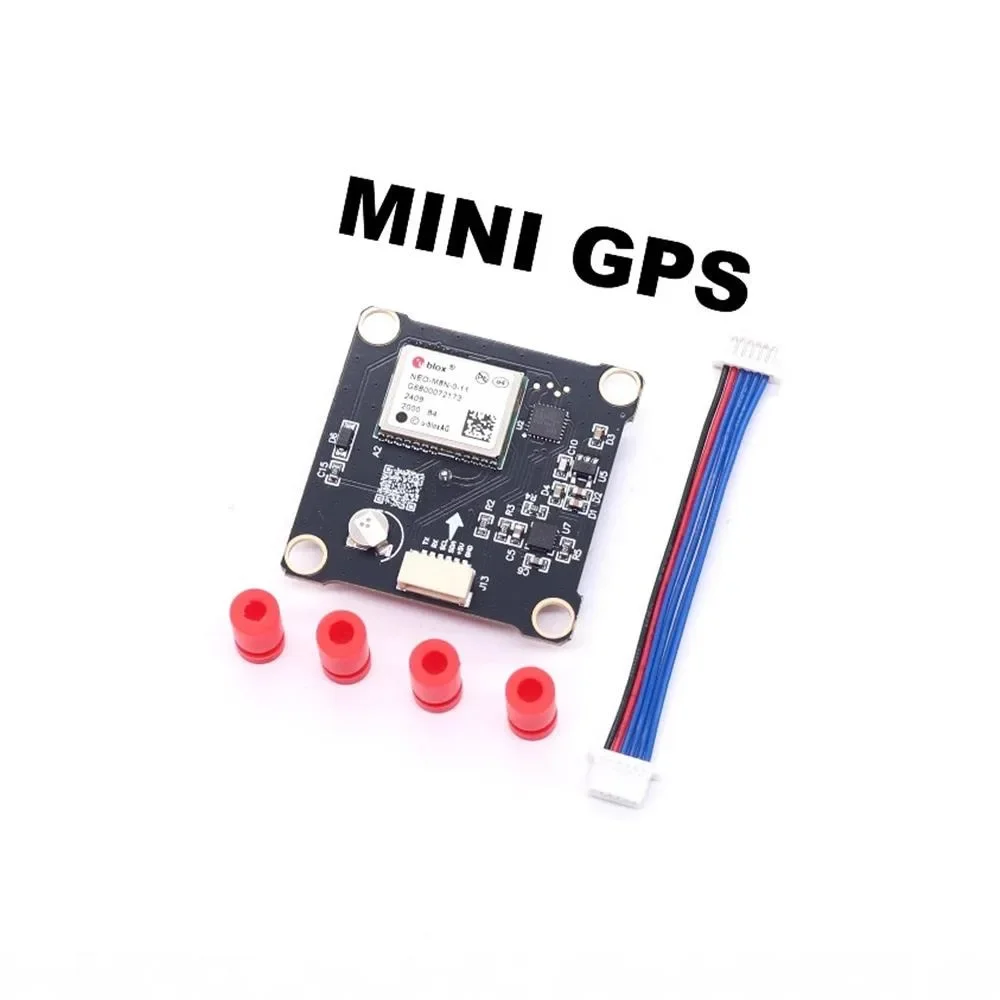 TopEsMini M8N GPS Module QMC5883 Compass 30.5x30.5mm Dual Satellite GLONASS BeiDou For Mini APM V3.3 FPV Drone Flight Control