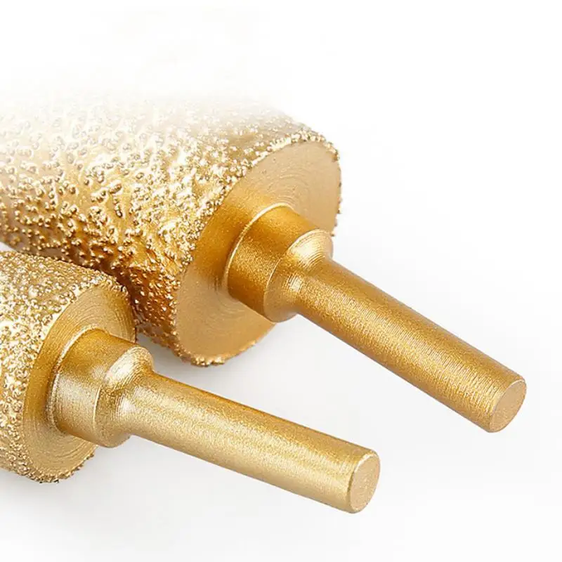 5 Stück gelötete Diamant-Schleifkopf-Schleifstifte mit 6-mm-Schaft zum Polieren und Schleifen von Gusseisen, Edelstahl, Stein und Keramik – Detail 9
