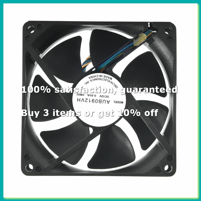 90*90*25MM DC 12V 0.60A 4-pin computer cpu cooling fans-DTD2