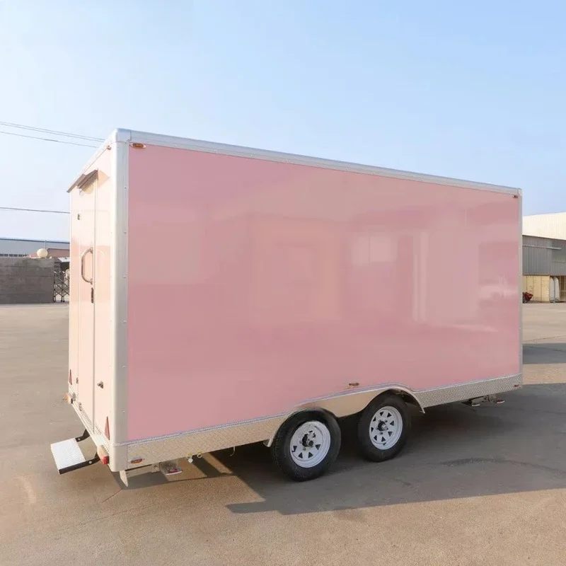 Professional Mobile Cuisine Cart Food Truck Trailer Street Dining Van Snack Vending Service Package Hot Slae