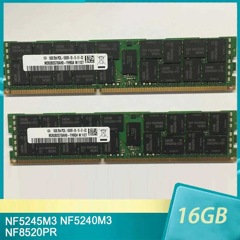 

1 шт. NF5245M3 NF5240M3 NF8520PR для серверной памяти Inspur 16 ГБ 16 ГБ 2RX4 DDR3L 1333 ECC REG RAM