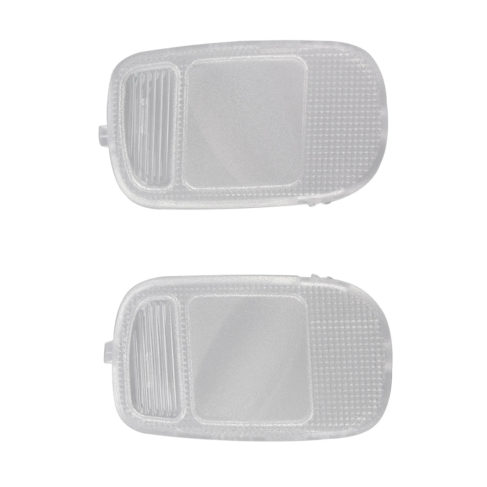 1 Pair Car Interior Overhead Console Reading Light Lamp Lens White Clear Cover 5183271AA 5183270AA For Dodge Ram 3500 4500 5500