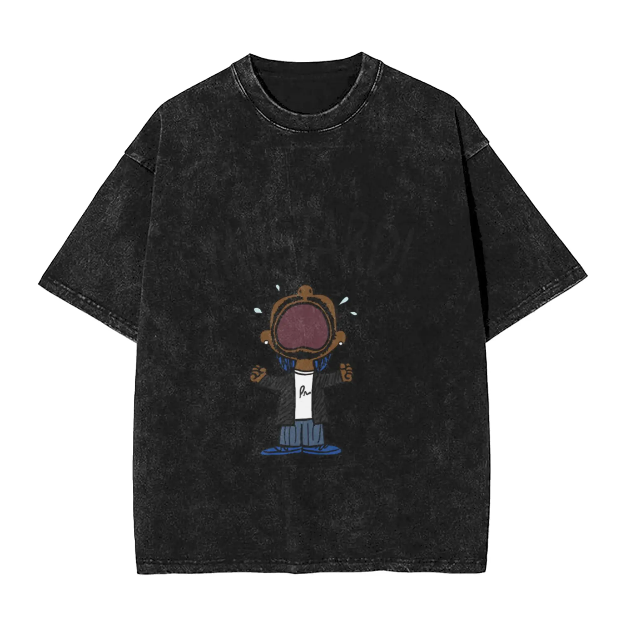 Kendrick Lamar Mustard Funny Classic Stylish A T-Shirt Oversized Short Sleeve Men's Women's Cotton Tees Tops