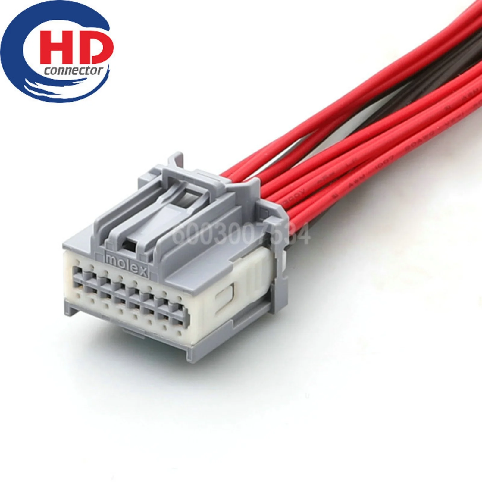 16 Pin Unsealed Female Connector Cable Motorcycle Electrical Harnesses Wiring Harness Housing 34729-0161