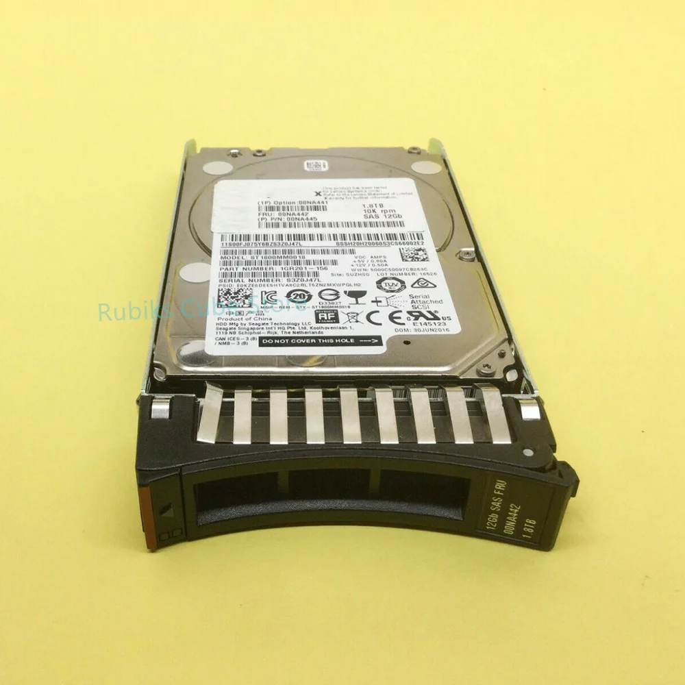 For IBM Hard Disk X3650 M4 00NA441 00NA306 1.8T 10K 2.5"