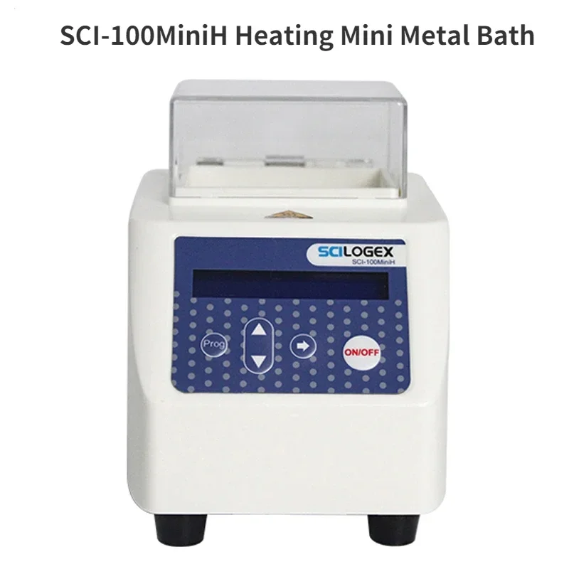 SCILOGEX New SCI-100MiniHCL with Hot Cover Heating and Cooling Mini Metal Bath Laboratory Professional Metal Bath