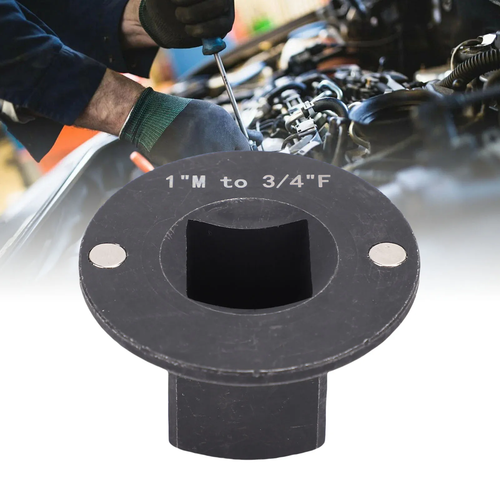 Low   Socket Adapter Insert Low   Socket Adapter Drive Reducing High Strength Metal for Tight Spaces