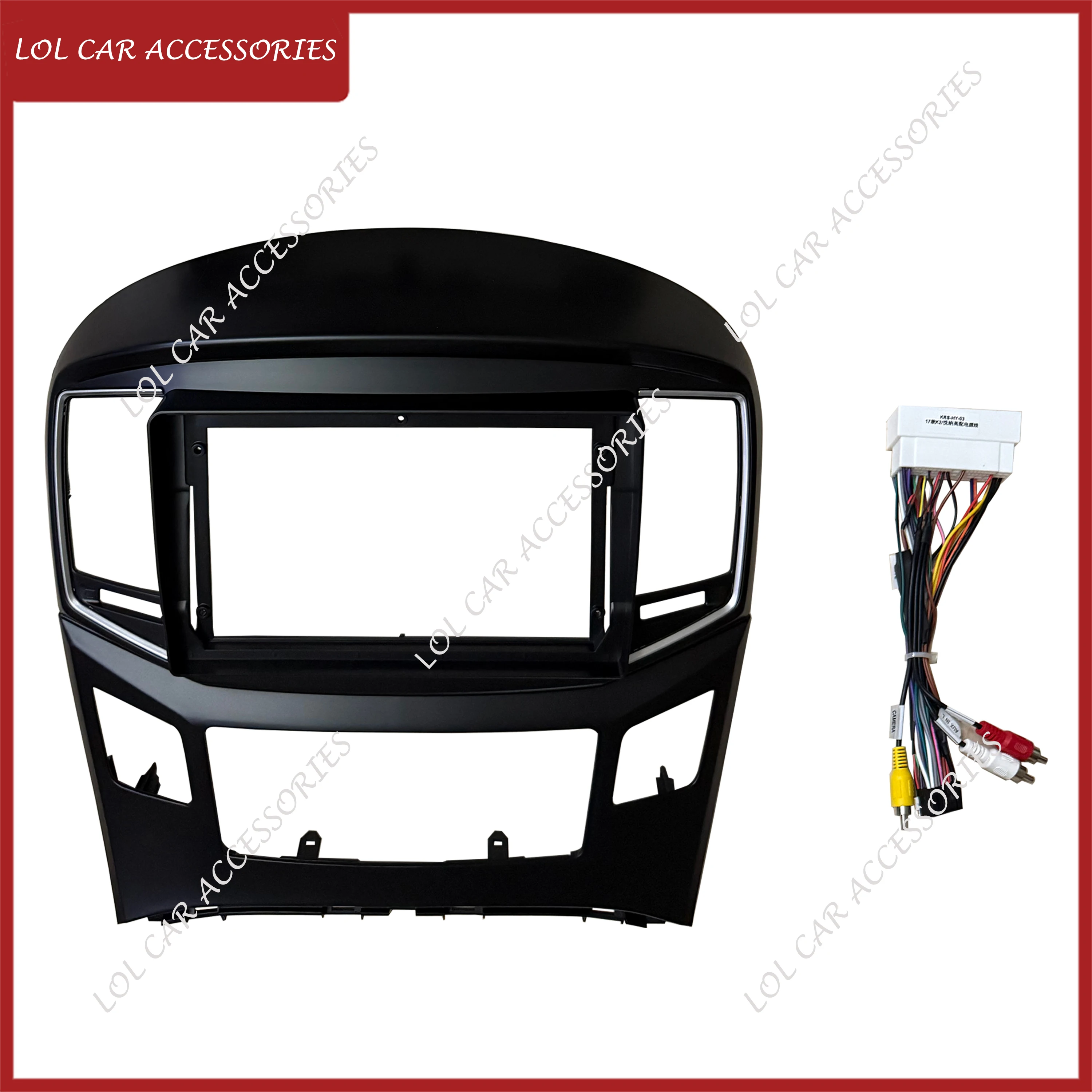 9 Inch For HYUNDAI Starex H1 2015-2018 Car Radio Android Stereo MP5 GPS Player Head Unit Panel Frame Fascias 2 Din Dash Cover