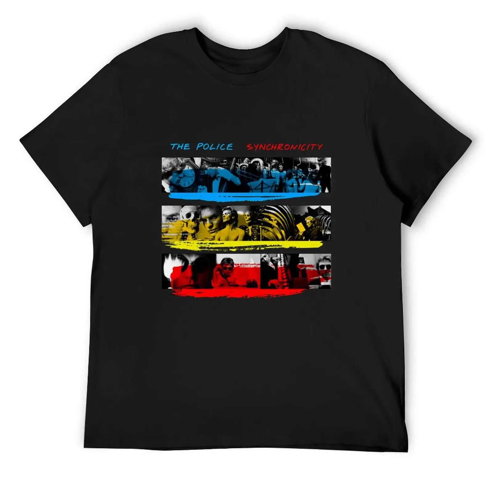 

The Police Synchronicity Album T Shirt T-Shirt graphic tee shirt for a boy gifts for boyfriend men t shirt