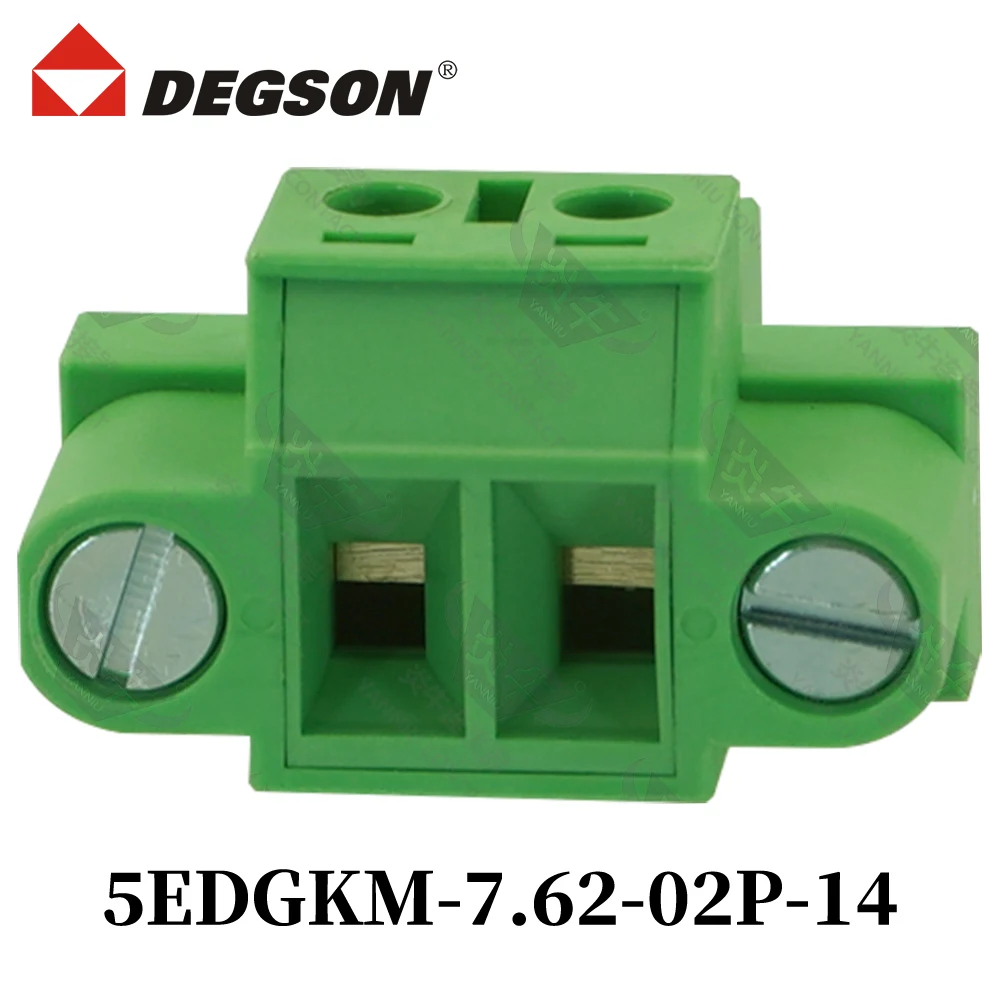 10Pcs DEGSON 5EDGK-7.62-02P-14-00ZH 5EDGKM-7.62-04P Tipo Plugável PCB Terminal Block Conector KF2EDGSK 2P-12P PC4/6-ST Phoenix