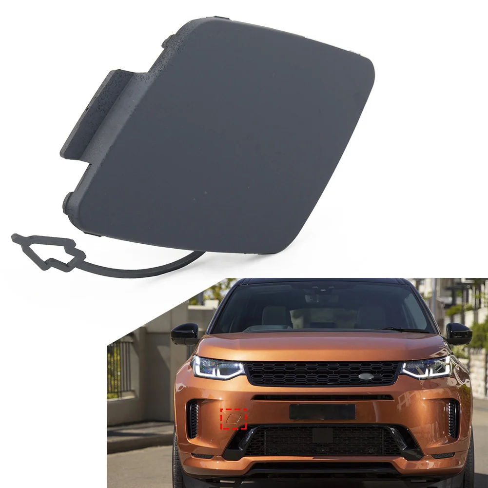 Car Front Bumper Trailer Hole Cover LR127523 For Land Rover L550 Discovery Sport 2020 2021 2022