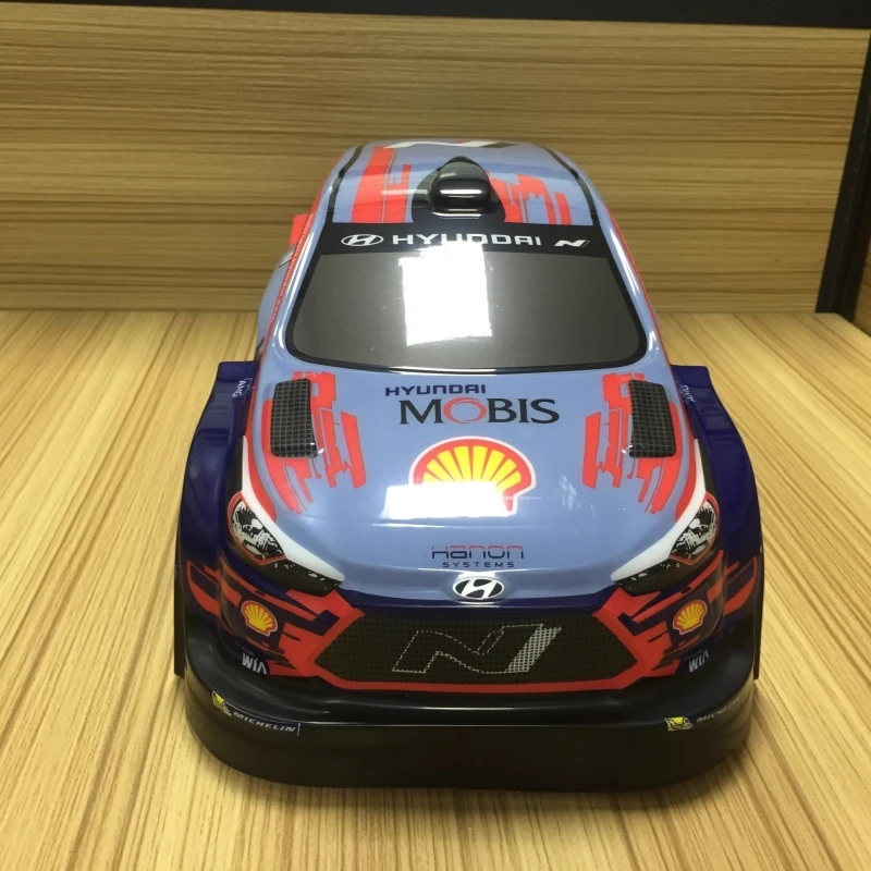 1:10 Hyundai i20 Finished RC Rally Car Body Shell, 190mm x 255mm Tamiya Drift Chassis TT01 TT02