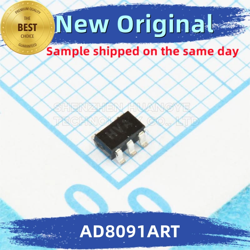 

5PCS/LOT AD8091ARTZ-R7 AD8091ART Marking：HVA Integrated Chip 100%New And Original BOM matching