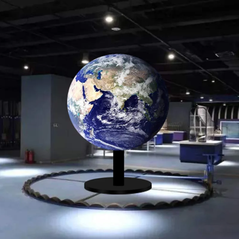 P1.8 P2 P2.5 P3 P4 IP65 Waterproof High Brightness Custom Size Spherical LED Ball Display Indoor Outdoor Advertising Screen
