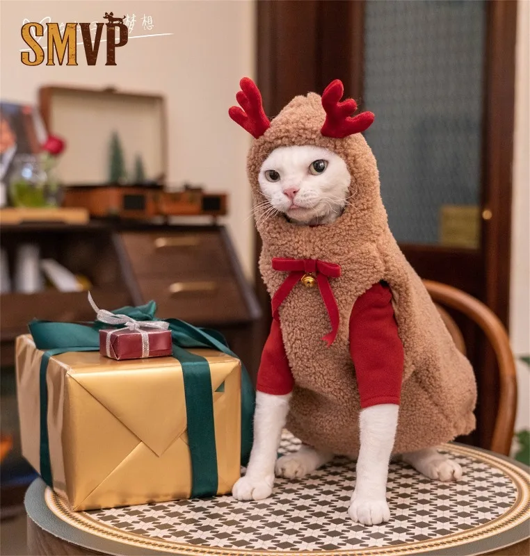 winte-red-fleece-lined-thick-reindeer-cat-vest-christmas-new-year-warm-hooded-outfit-for-devon-rex-hairless-cats-pet-clothes