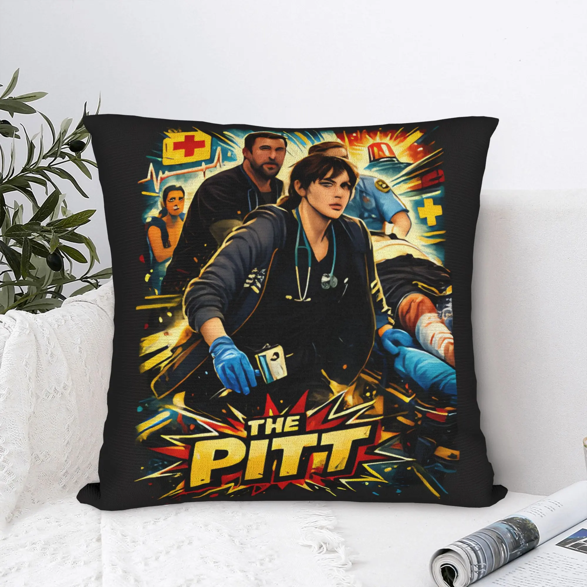 Pittsburgh Trauma Medical Center Pillowcases  Kawaii Pillow Case For Office Car Home Decor Comfy Pillow Cover