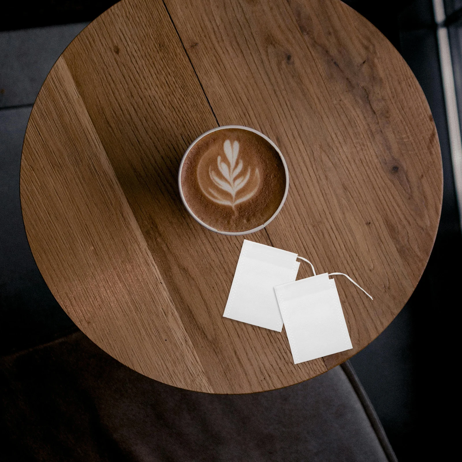 

100pcs Bath Bags Portable Drawstring Filter Pouch For Loose Leaf Tea Cooking Spice Reusable Tea Infuser Sachet Strainer Bag