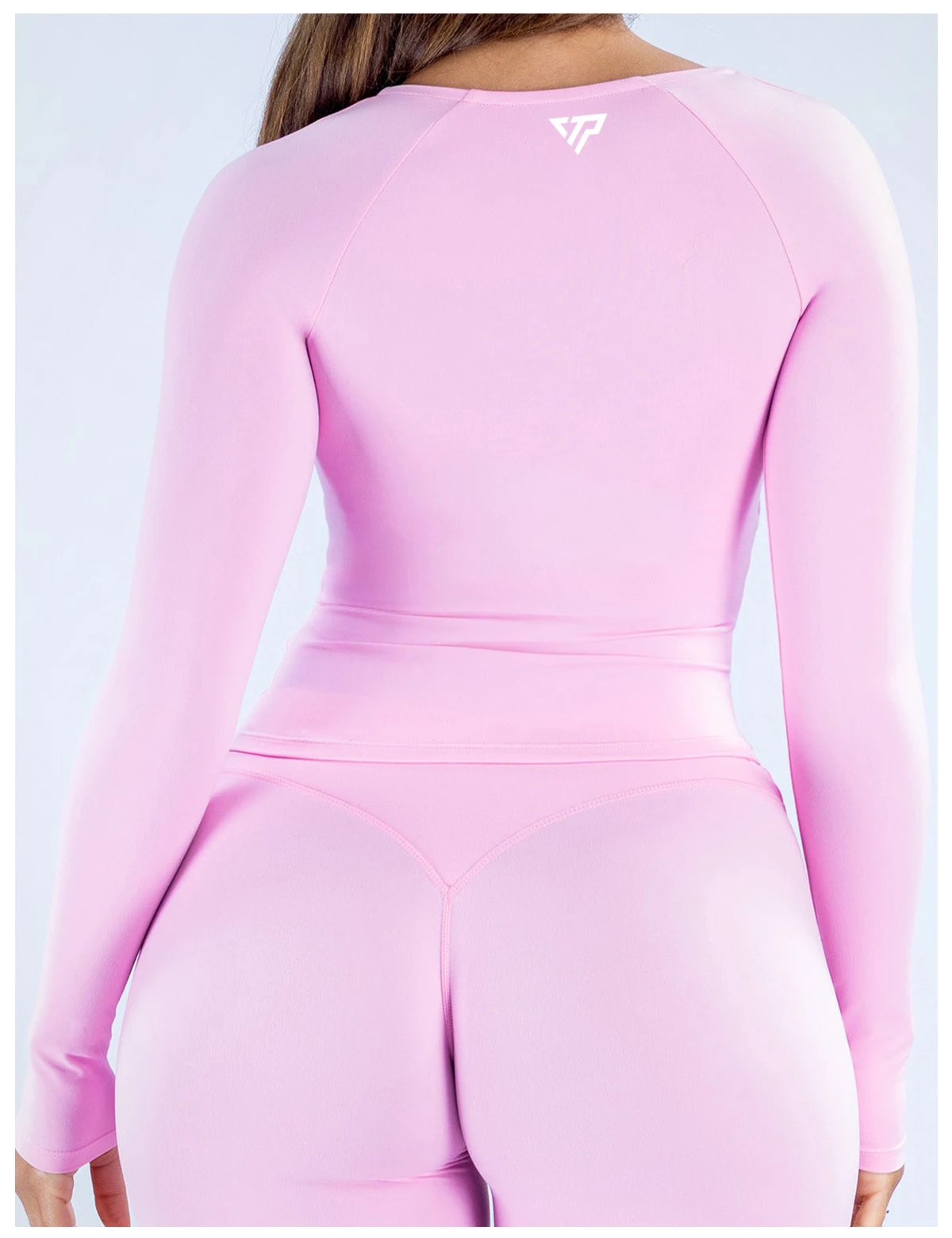 Keep That Pump Women Fitness Top Tight Fitting Brushed Long Sleeved Yoga Clothes Sports T-shirt Quick Drying Cycling Running Gym - view 6