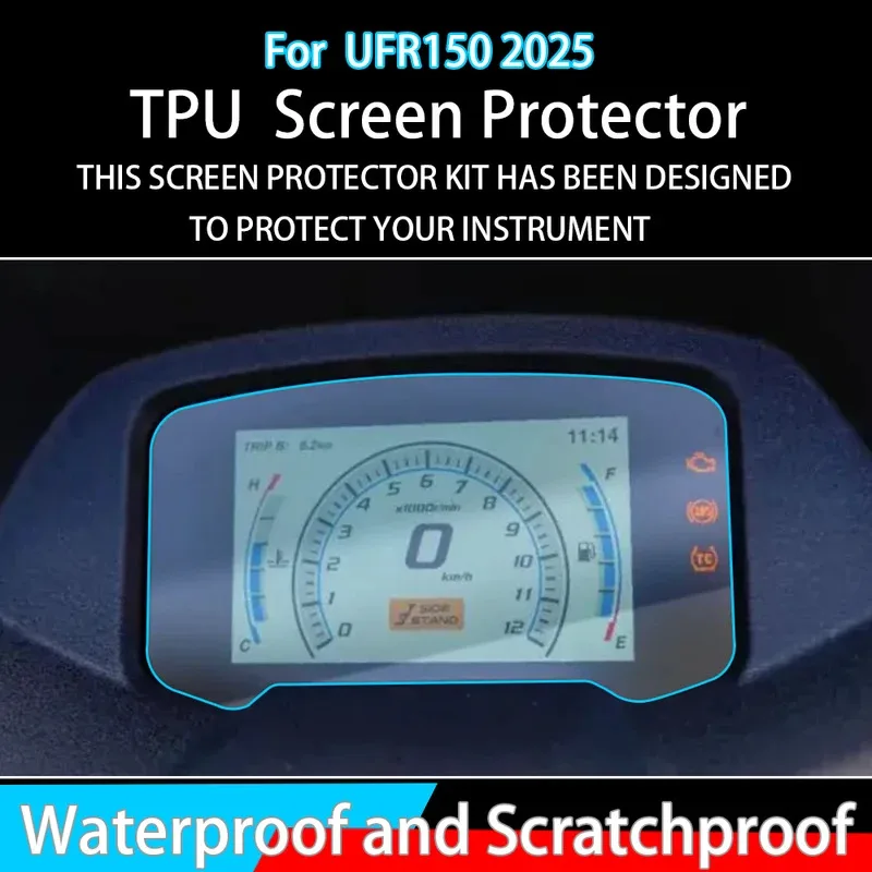 For Haojue UFR150 UFR 150 ufr150 2025 Motorcycle Instrument Dashboard Speedometer Protection Film Screen Accessories