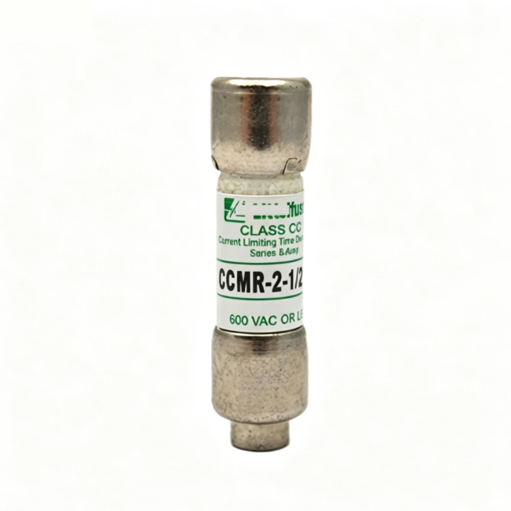 1PCS OEM CCMR‑2‑1/2 Class CC Time‑Delay Fuse 2.5A 600VAC Ferrule Fuse for Motor Circuit Protection