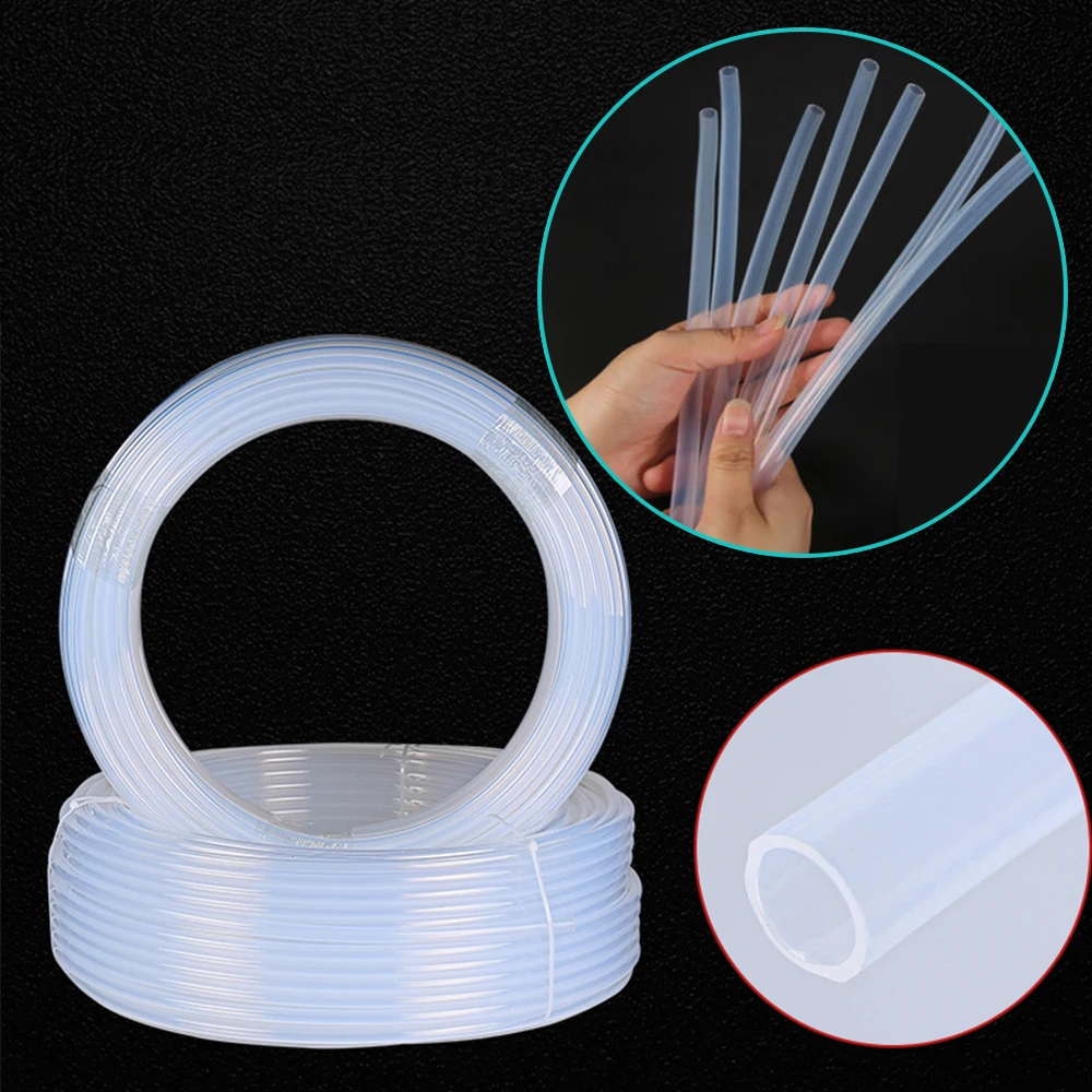 3D Printer 2*4mm Clear PFA  FEP Tube PiPe Hose For Filament Printer Printing Head RepRap Rostock Bowden Extruder