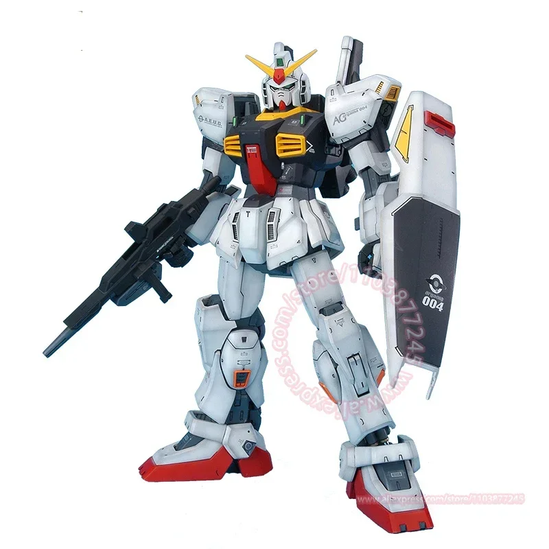 BANDAI Gundam MG 1/100 Mk-II Assembled Model Children's Toy Tabletop Ornament Movable Joints Birthday Gift Peripheral Figures