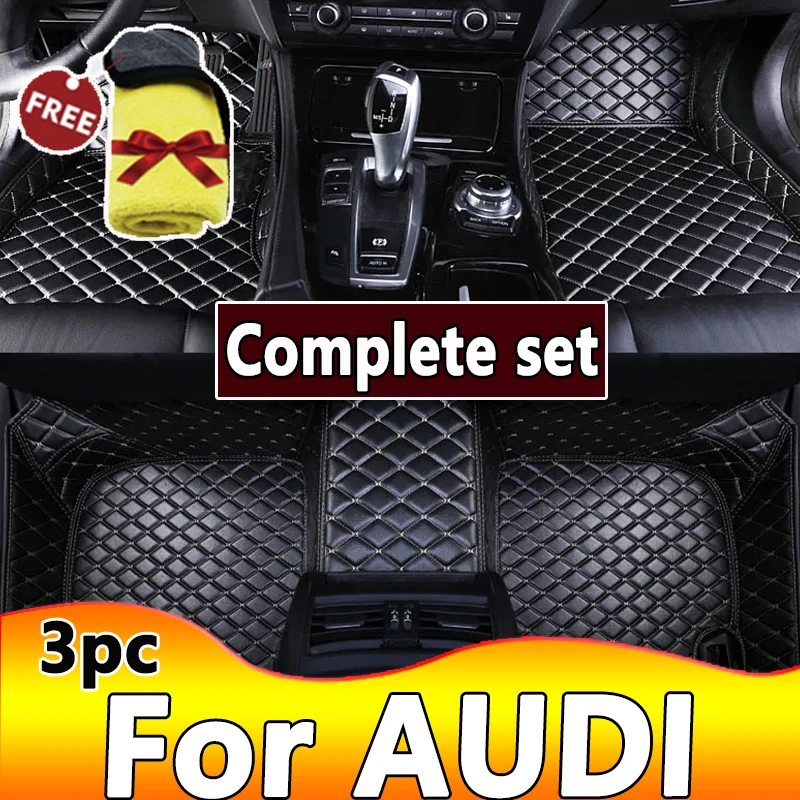 

Автомобильные коврики для AUDI RS5 Sportback RS6 RS7 4G TT 2seat TT 4seat TTS Q8 e-tron A2 80 SR6-b5 s8, автомобильные аксессуары