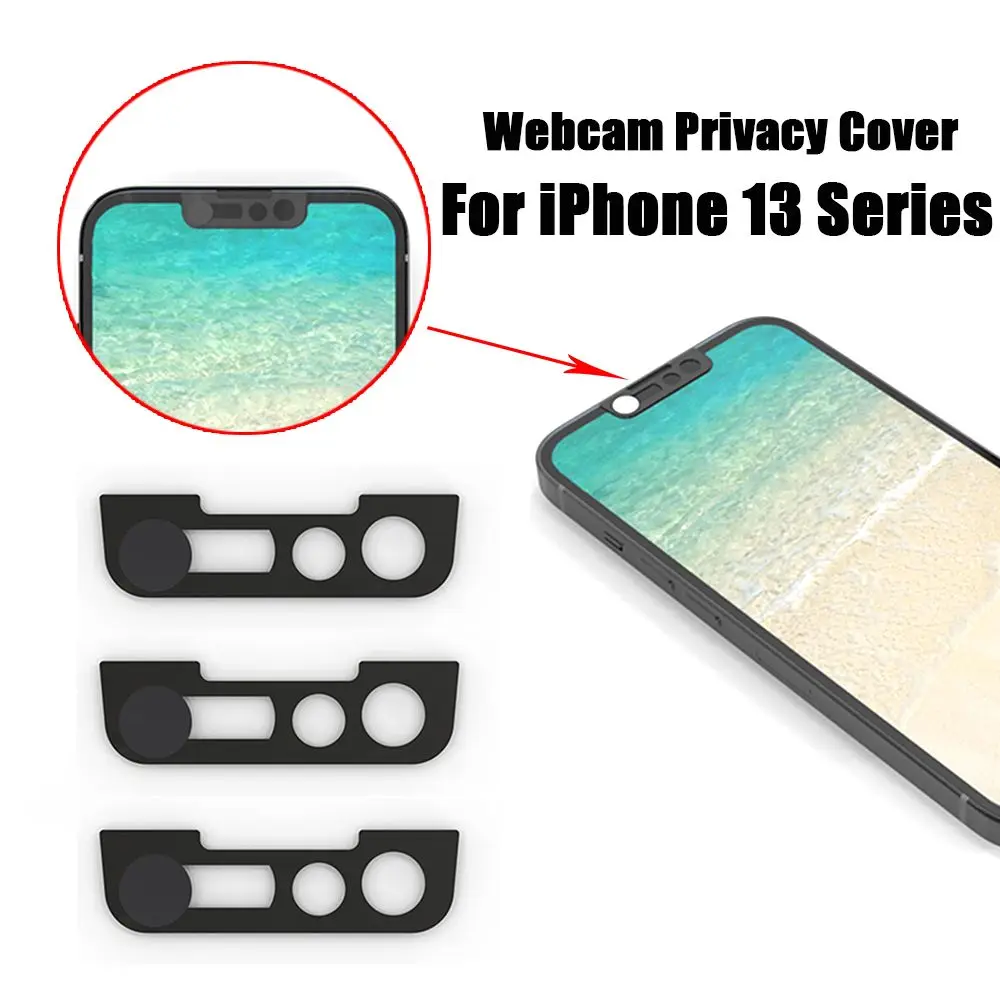 

1/3PCS New Antispy Accessories Metal Webcam Cover Front Camera Slider Privacy Cap Lens Sticker For iPhone 13 ProMax Mini