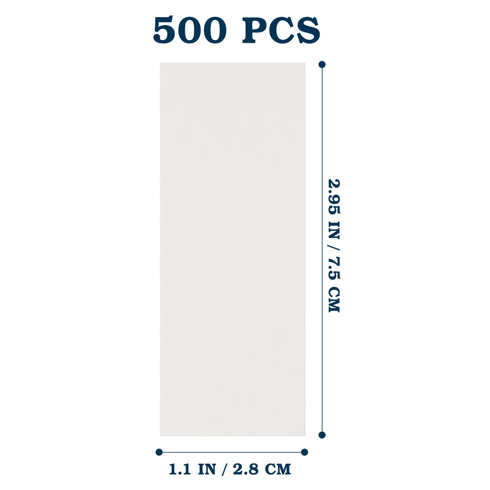 500 stuks chromatografiefapierstrips experimenten filterpapier voor pigmentscheiding en wetenschappelijke experiment laboratoriumartikelen