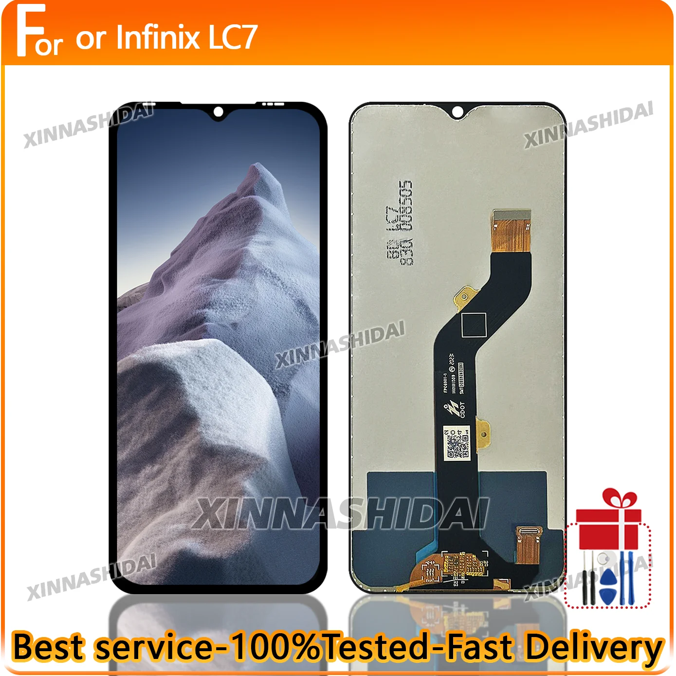 aaa-667-''lcd-para-infinix-lc7-display-lcd-tela-de-toque-digitador-assembleia-pecas-reposicao-para-tela-lc7