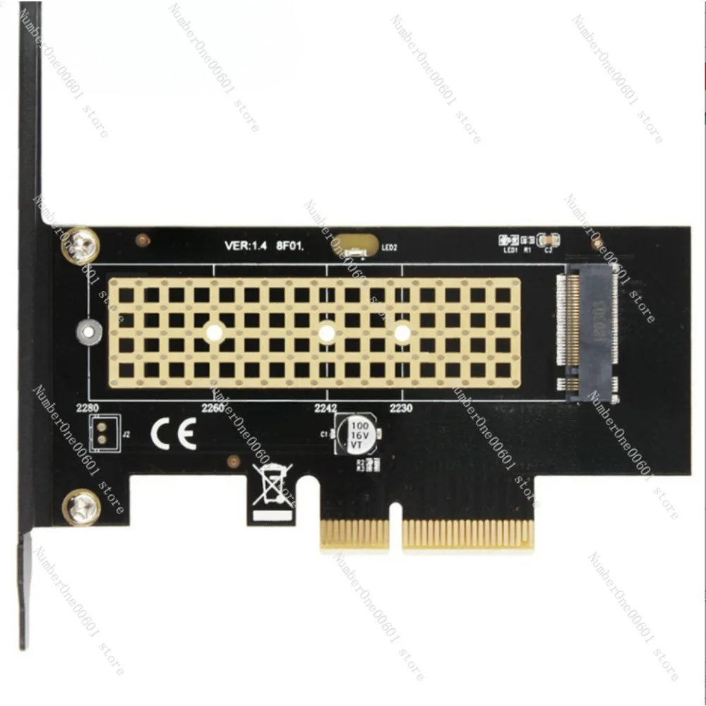 

SK4 NVMe Adapter Card M.2 to Pcie3.0 Full Speed X4 Extension M Key Does Not Support SATA Ngff