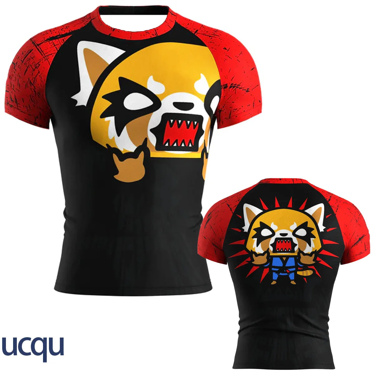 

2025 Hot New Arrive Style Aggretsuko Sportswear Tee Jersey Man Women Sport Shirt Comfort Breathable 3D Casual Fashion Clothes