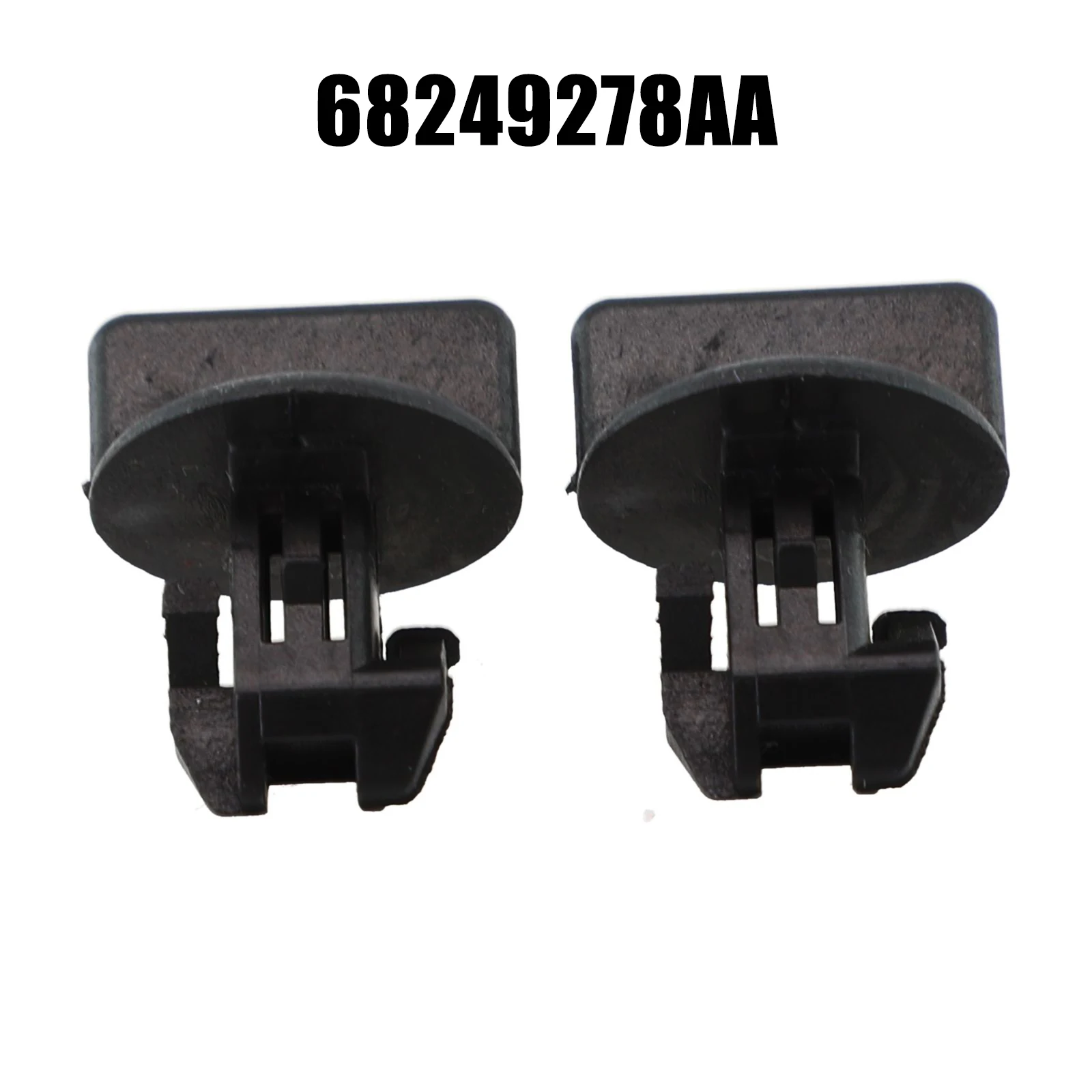 2Pcs  Bumper Hook Cover Nut Rear Towbar Fixing Bolt Fastening Clip For Dodge For Durango 2014-2022 68249278AA