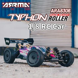 ARRMA ARA8306 TLR TUNED TYPHON 4X4 4WD 1/8 RC Car Remote Control Electric Crawler Off-road Buggy Model ROLLER Empty Frame Toy