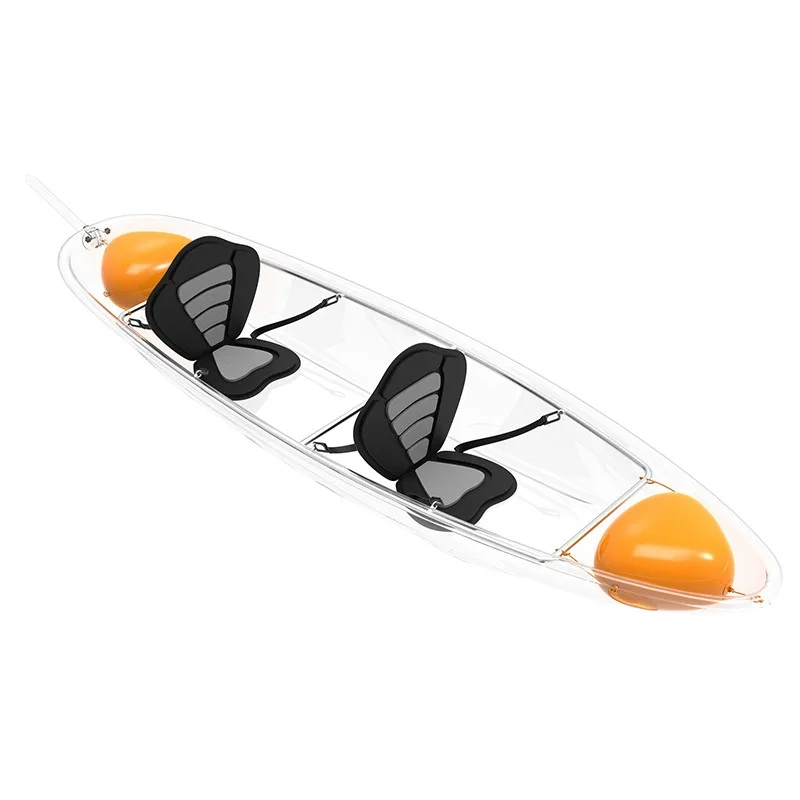 

Customization Water Transparent Boat Crystal Boat Acrylic Plastic Single and Double Three-person Launching Boat