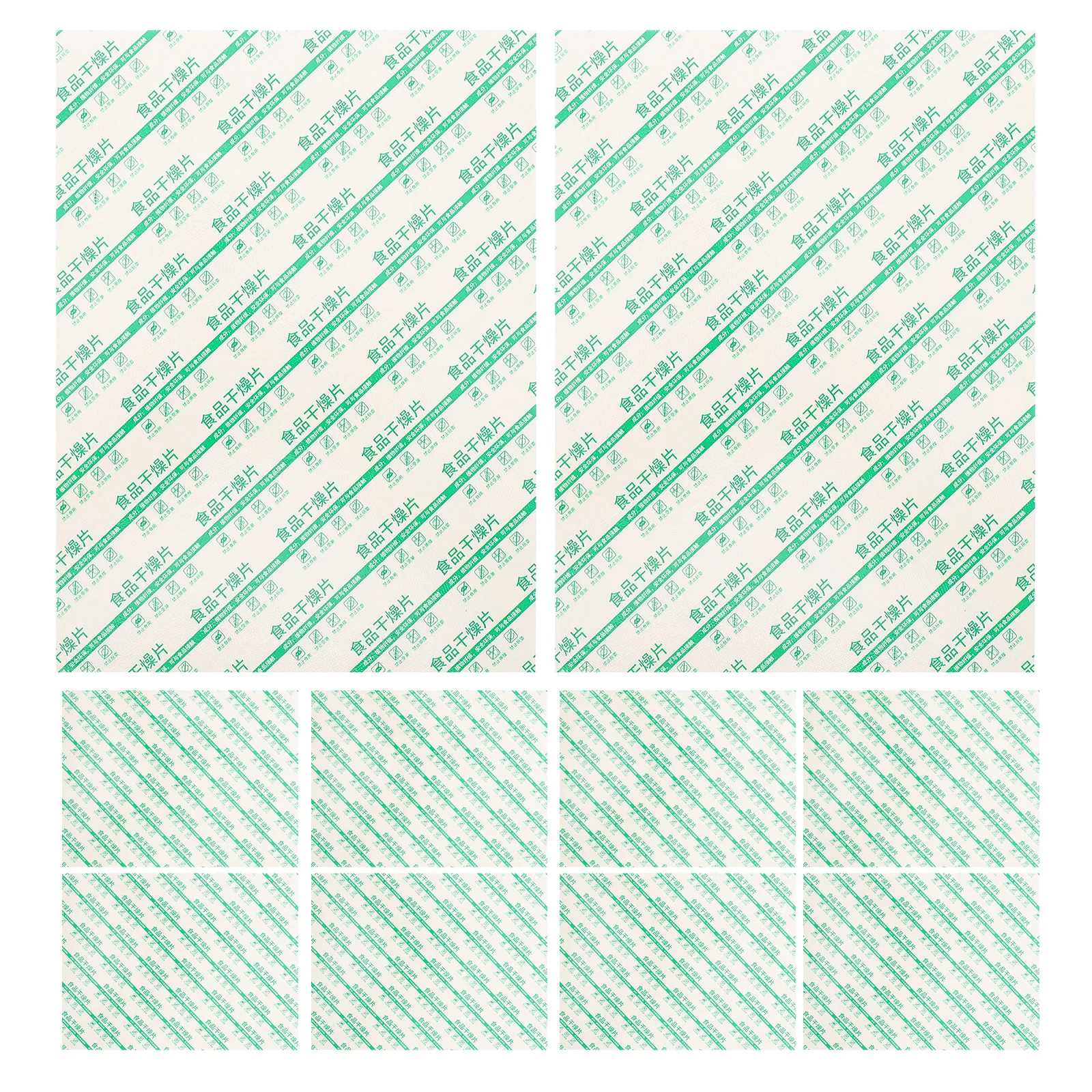 

10Pcs Multifunctional Desiccant Sheets Moisture Absorber Drying Slices for Food Storage Tea Leaves Pet Food Dehumidification