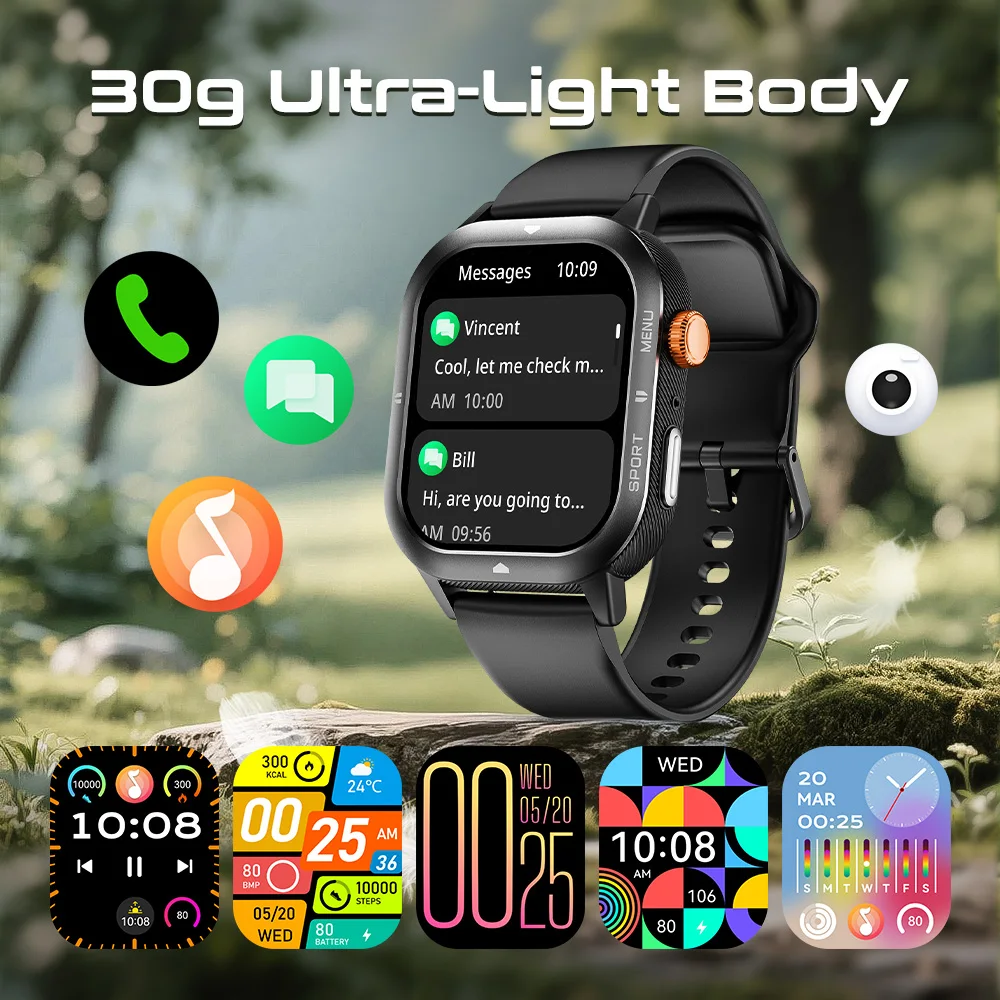 

LEADOYS C30 Sporty & Smart: The 2-in-1 Watch for Your Workouts and Daily Life