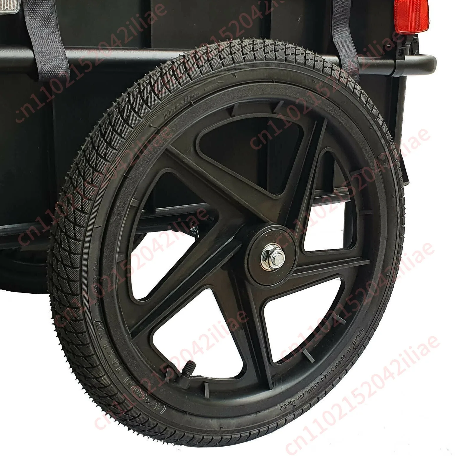 Foldable Detachable Bicycle Trailer Colorful Outdoor Travel Camping Pet Mountain Bike Trailer