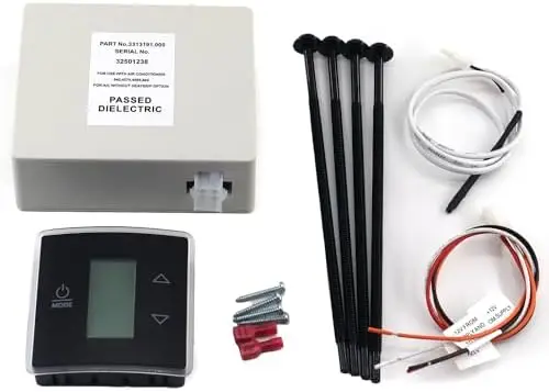 

Термостат и блок реле для кондиционеров/обогревателей Dometic – 3316230.700/714, черный, настенный монтаж