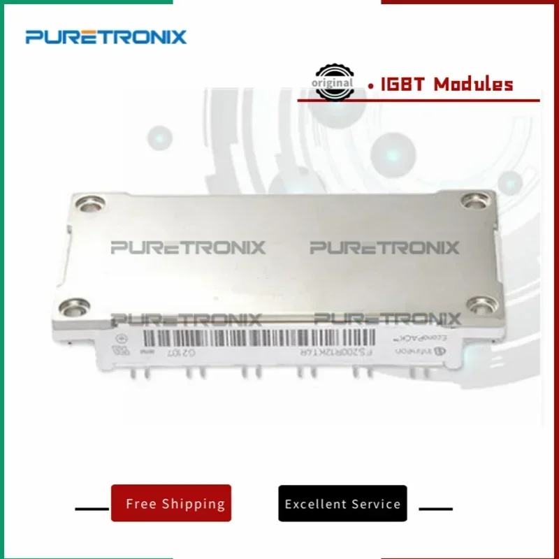 FS75R12KE3G FS200R12KT4R FS200R12KT4 الوحدة الأصلية الجديدة