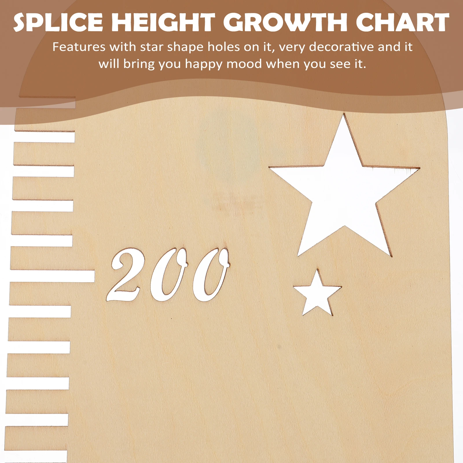 

Height Ruler Wall Chart The Sign Measuring Growth Wood Measurement Tool
