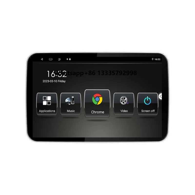 

Headrest Monitor Display IPS Android WIFI Tablet Touch Screen for Car Rear Seat Player Video Music FM Bluetooth AirPlay Radios